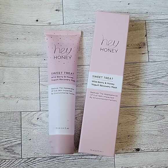 Hey Honey Sweet Treat Wild Berry and Honey Yogurt Recovery Mask - Picture 1 of 8